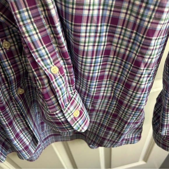 EUC like new Polo by Ralph Lauren Men's  Plaid Performance button down size XL. - Picture 4 of 7